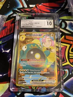 CGC 10 Iono's Bellibolt ex 188/159 Hyper Rare Journey Together Pokemon TCG - Image 1