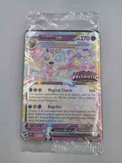 Pokemon Sylveon ex 041/131 Prismatic Evolutions Stamped Surprise Box Promo - Image 1
