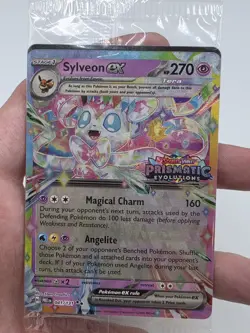 Pokemon Sylveon ex 041/131 Prismatic Evolutions Stamped Surprise Box Promo - Image 2