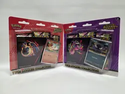 Pokemon Tech Sticker Collection 5 Pack Charmander Gastly Sealed Bundle - Image 1