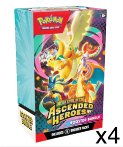 4x PRESALE - Pokemon TCG Ascended Heroes Booster Bundle - NEW - SEALED - 4/24 4x - Image 1
