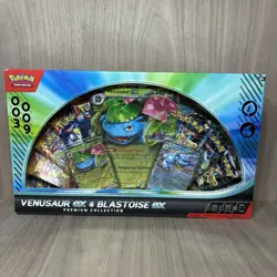 Pokemon Venusaur ex Blastoise ex Premium Collection GameStop Exclusive - Sealed - Image 1