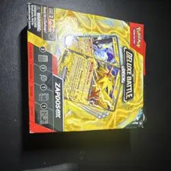 Pokemon TCG Deluxe Battle Deck Zapdos ex Starter Deck English 2024 Sealed - Image 1