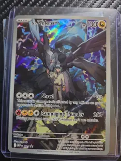 Pokemon TCG N’s Zekrom #031 Black Star Promo Full Art Ascended Heroes Promo NM/M - Image 1