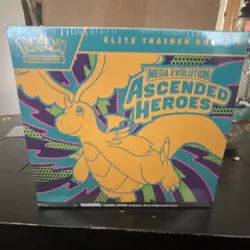 Pokemon Elite Trainer Box Mega Evolution Ascended Heroes Dragonite Zekrom 2025 - Image 1