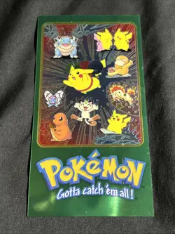 Pokemon Topps TV Animation Edition Series 2 Box Toppers 1 Of 5 - Image 1