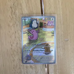 2024 Pokemon SV06 Chansey 187/167 Illustration Rare Full Art Holo 120 HP - Image 1