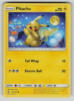 Pikachu 56/236 Common Unified Minds Pokemon NM - Image 1