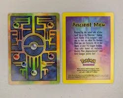 Ancient Mew Pokemon Promo 1999-2000 LP - Image 2