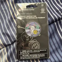 Gimmighoul Pokemon Center Monthly Pins 2025 Habitat Pin (12 of 12) Limited - Image 1