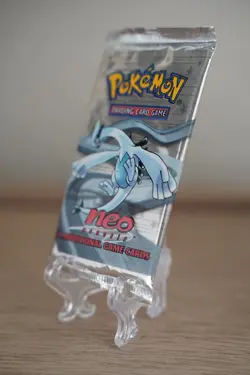 Pokemon TCG Neo Genesis Unlimited Booster Pack Sealed Lugia Art WOTC - Image 3
