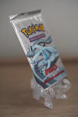 Pokemon TCG Neo Genesis Unlimited Booster Pack Sealed Lugia Art WOTC - Image 4