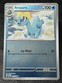 Amaura 023/088 - Reverse Holo - Pokemon TCG: Perfect Order - English NM - Image 1