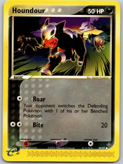 HOUNDOUR POKEMON DRAGON 59/97 COMMON LP - Image 2