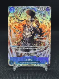 One Piece Card Game TCG Sabo OP15-046 Alt Art M/NM Condition - Image 1