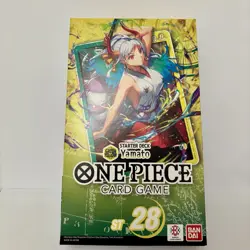 BANDAI ONE PIECE Card Game Starter Deck Green Yellow Yamato ST-28 - Image 1
