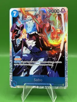Sabo OP15-046 SR | One Piece TCG | OP15 English Adventure On Kami's Island - Image 1