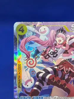 One Piece The Azure Sea’s Seven Perona OP14-111 Alternate Alt Art NM - Image 3