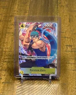 Roronoa Zoro (OP15-113) (Alternate Art) (SR*) Adventure on Kami's Island Foil... - Image 1