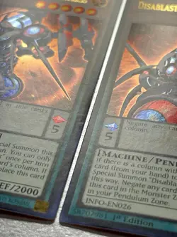 3x Disablaster The Negation Fortress | INFO-EN026 | UR | MD| 1st Ed | YuGiOh! - Image 3