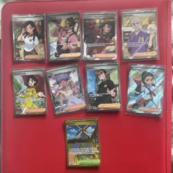 English Ultra Rare Full Art Trainer Hit Bundle Pokemon Supporter Cards - Image 1
