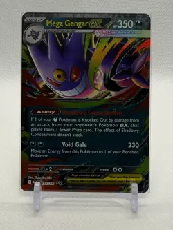 Mega Gengar ex 125/217 - ME: Ascended Heroes (ASC) Double Rare Holo Pokemon Card - Image 1