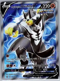Rapid Strike Urshifu V (Full Art) 152/163 Battle Styles - Pokemon Card - NM - Image 1