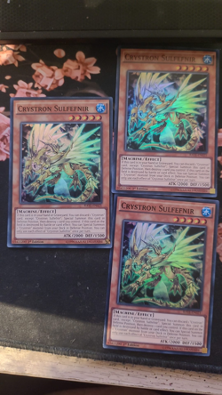 Yugioh | Crystron Sulfefnir playset | RATE-EN021 | Super Rare | 1st Ed nm - Image 1