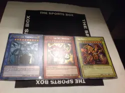 GEM MINT - Yugioh GOD CARDS SET Obelisk Winged Dragon RA Slifer LC01-EN001 , - Image 1