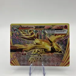 Talonflame BREAK 21/114 XY-Steam Siege Holo Pokemon Card - Near Mint - Image 1