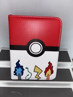 Pokemon folder to hold all of your card new condition holds up to 400 cards - Image 1