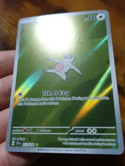 Slakoth 212/191 Illustration Rare Surging Sparks Pokemon Card NM-MINT - Image 3