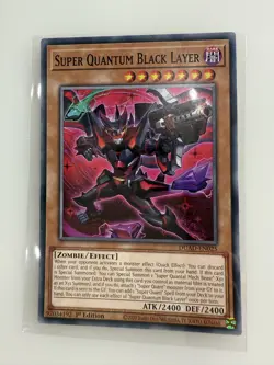 DUAD-EN025 Super Quantum Black Layer : Common Card : 1st Edition : YuGiOh TCG - Image 1