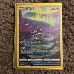 Pokemon TCG Keldeo Crown Zenith Galarian Gallery Holo Rare Card GG07/GG70 NM/M - Image 1