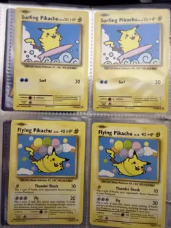 Pokemon Card Binder Lot – Vintage Promos, Pikachu, Ancient Mew , Rayquaza + More - Image 5