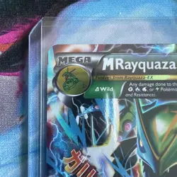 Mega Rayquaza EX - 61/108 - Pokemon Roaring Skies XY Ultra Rare Card - Image 2