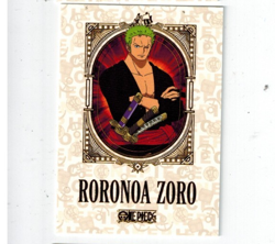 Rorrona Zoro One Piece Panini Treasure Box Card Collection Wanted Card #2 - Image 1