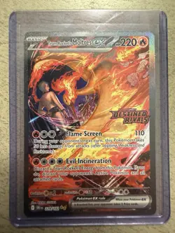Team Rocket's Moltres ex - (Destined Rivals Stamp) 229/182 Miscellaneous Cards & - Image 3