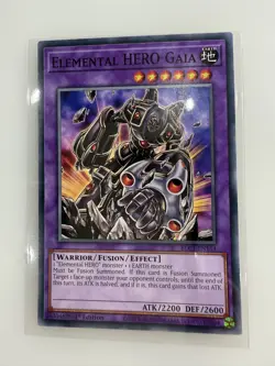 Elemental HERO Gaia - 1st Edition BLC1-EN154 - NM - YuGiOh - Image 1
