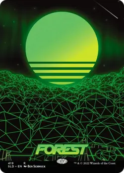 MTG Forest (#419) - Secret Lair Drop #419 - Image 1
