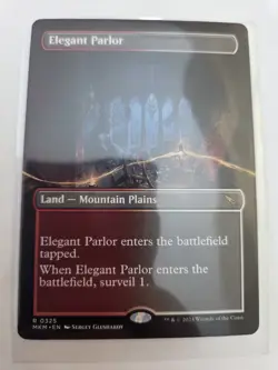 mtg, Elegant Parlor (Borderless) Murders at Karlov Manor Regular NM - Image 1