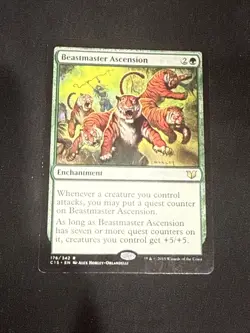 Beastmaster Ascension #176 (LP) Commander 2015 C15 Magic MTG - Image 1