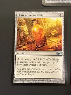 3x Elixir of Immortality NM UP Core Set 2012 M12 MTG - Image 3