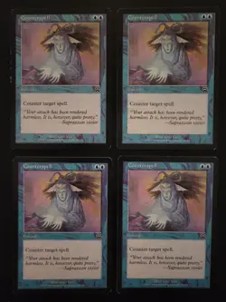 Counterspell x4 Playset - Mercadian Masques 1999 - LP - Pauper - MTG - Image 1