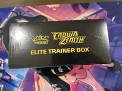 Pokemon TCG Crown Zenith Elite Trainer Box ETB New/Sealed *Tear in Seal* - Image 4