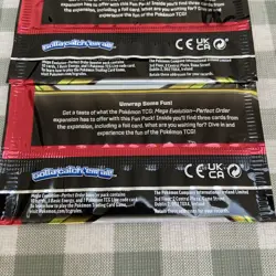 2X Pokemon TCG Perfect Order Fun Packs Sealed 3 Card Sampling Booster Kids - Image 3