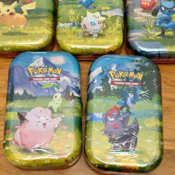 Pokemon TCG: Mega-Evolution Ascended Heroes | Sealed Mini Tins X5 - Image 2