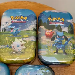 Pokemon TCG: Mega-Evolution Ascended Heroes | Sealed Mini Tins X5 - Image 4