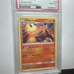 Pokemon PSA 10 GEM MT Charizard 3/70 Battle Academy #39 Stamped 2020 S#2776 - Image 1