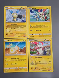 Minun And Plusle Cameo Lot LP/NM POKEMON TCG See Description... - Image 2